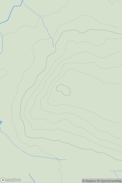 Thumbnail image for Beacon Hill [South Central England] [ST358151] showing contour plot for surrounding peak